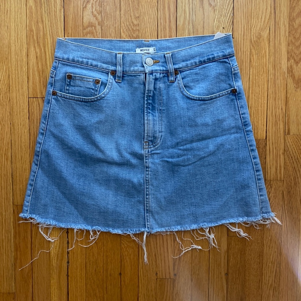 Brandy Melville Jean Skirt